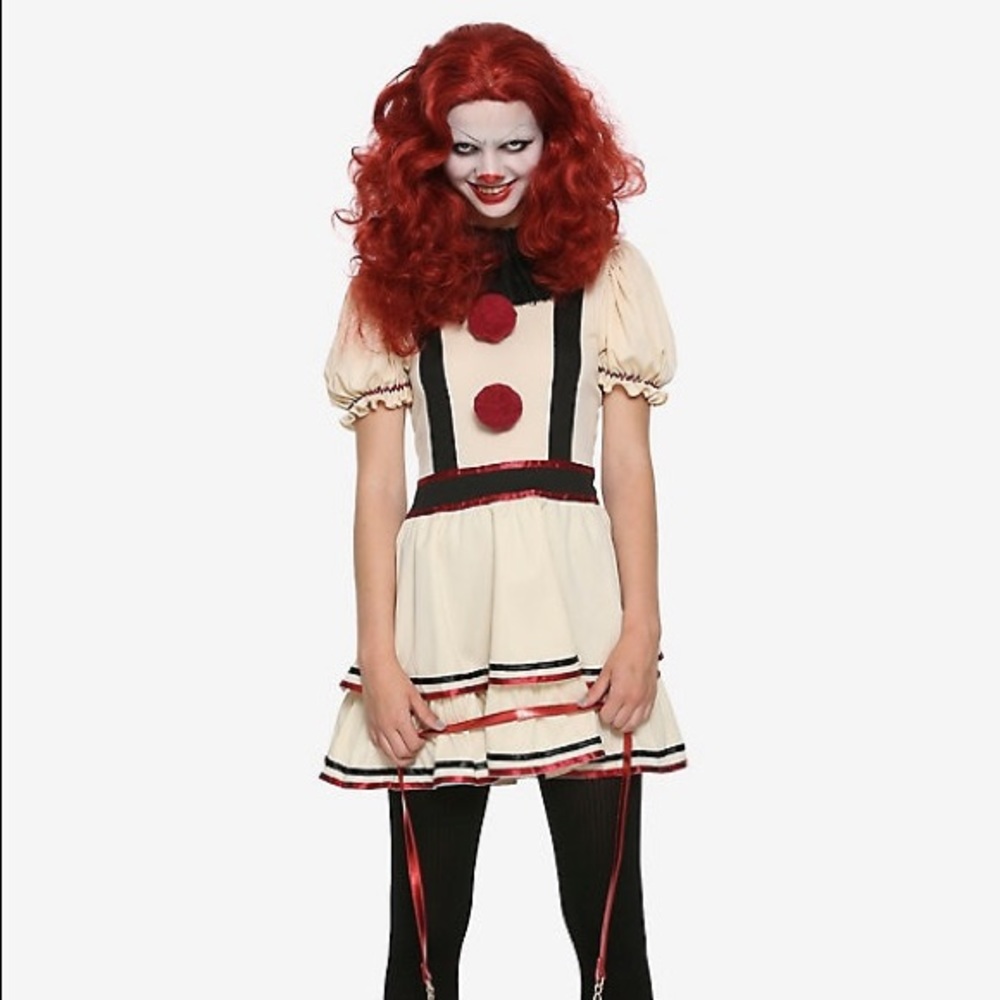 Vintage Clown Halloween Dress
